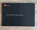 Leica X Handleiding - Gebruiksaanwijzing Camera Boekje Origi, Ophalen of Verzenden