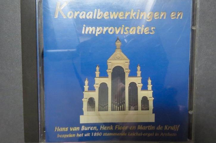 Cd Leichel orgel: Koraalbewerkingen en improvisaties, Rhenen, Cd's en Dvd's, Cd's | Religie en Gospel, Zo goed als nieuw, Gospel