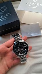 Hodler Zenith Black Herenhorloge, Overige merken, Staal, Staal, Polshorloge