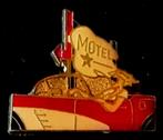 Pin- up pin Motel met Chevy, Verzamelen, Nieuw, Transport, Speldje of Pin, Verzenden