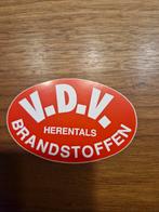 2012 V.D.V. Herentals Brandstoffen Sticker, Ophalen of Verzenden