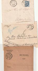 3 poststukken grt bokstel, Ophalen of Verzenden, Envelop