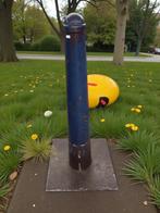 Stootpaal verkeerspaal Amsterdammertje met voet # 9649, Tuin en Terras, Ophalen, Gebruikt, Minder dan 180 cm, Palen