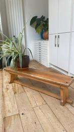 Houten gymzaal  bankje, Huis en Inrichting, Ophalen, Gebruikt, 100 tot 150 cm, Minder dan 50 cm