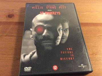 12 monkeys. dvd beschikbaar voor biedingen