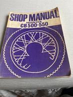 Reparatie boek Honda CB 500 en 550 in engels, Fietsen en Brommers, Ophalen, Gebruikt