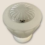 Art Deco Thabur Den Haag plafonnière porseleinen voet, Ophalen