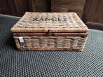 Riviera Maison rustic rattan mand Rangez, Huis en Inrichting, Woonaccessoires | Schalen en Manden, Ophalen of Verzenden, Zo goed als nieuw