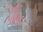 Balletpakjes wit en roze, 110 en 116, Ophalen of Verzenden, Zo goed als nieuw, Kleding