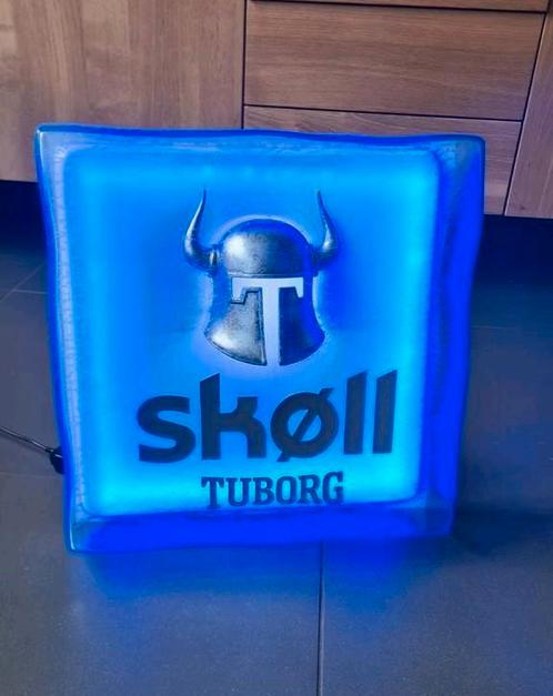 Skoll / Tuborg LED Lichtreclame, Verzamelen, Biermerken, Zo goed als nieuw, Overige typen, Overige merken, Ophalen of Verzenden