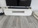 Wit glans tv meubel, Ophalen of Verzenden, Zo goed als nieuw, 25 tot 50 cm, Minder dan 100 cm