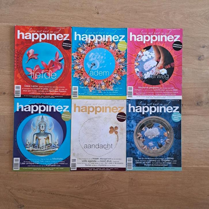 Happinez - Mindstyle Magazine, Boeken, Tijdschriften en Kranten, Zo goed als nieuw, Lichaam en Geest, Ophalen of Verzenden
