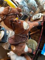 Vintage Hobbelpaard met Zadel, Antiek en Kunst, Ophalen