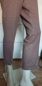 vlotte pantalon Georgia & johns italië 42 beige ruit metal, Nieuw, Beige, Lang, Maat 42/44 (L)