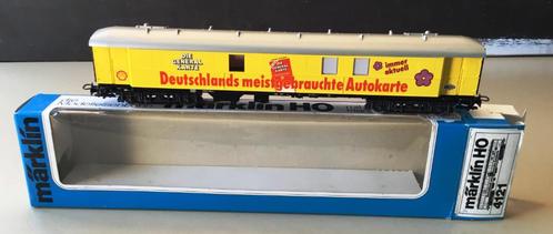 MäRKLIN H0 # 4121 TENTOONSTELLING WAGEN SHELL GEEL N in OVP, Hobby en Vrije tijd, Modeltreinen | H0, Nieuw, Wagon, Wisselstroom