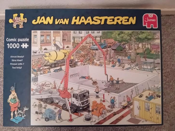 Puzzels Jan van Haasteren, Hobby en Vrije tijd, Denksport en Puzzels, Zo goed als nieuw, Legpuzzel, 500 t/m 1500 stukjes, Ophalen