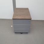 NIEUW ladekast aluminium antraciet eiken topblad - 56x43x60, Huis en Inrichting, Kasten | Ladekasten, 5 laden of meer, Nieuw, Minder dan 100 cm