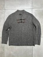 MASSIMO DUTTI PUUR WOL DIKKE WOLLEN TRUI  PULLOVER MAAT L, Kleding | Heren, Truien en Vesten, Maat 52/54 (L), Ophalen of Verzenden