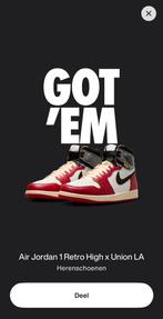 Jordan 1 Retro High OG SP Union LA Chicago Shadow - MAAT 44, Overige kleuren, Nike, Nieuw, Ophalen of Verzenden