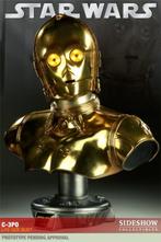 Star Wars C-3PO Life-Size Bust Sideshow signed by Anthony!!!, Ophalen, Zo goed als nieuw, Actiefiguurtje