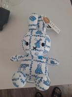Miffy Nijntje Delfts Blauw Knuffel, Ophalen of Verzenden, Nieuw, Konijn