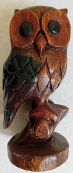 Amsterdamse school hand gesneden grote uil, Ophalen of Verzenden