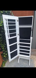 Elegante Sieradenkast met Spiegel, Ophalen, Minder dan 50 cm, Zo goed als nieuw, 150 tot 200 cm