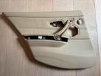 BMW E90 en E91 deurpaneel links achter Dakota beige leder, Auto-onderdelen, Interieur en Bekleding, Ophalen of Verzenden, Gebruikt