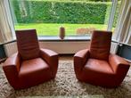 Label, Longa fauteuils (2x) Gerard vd Berg, Ophalen, Gebruikt, 75 tot 100 cm, Modern, tijdloos, klassieker, design