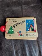 Houten Sint en Kerst liedjes boekje, 1 speler, Ophalen of Verzenden, Gebruikt, Vanaf 3 jaar