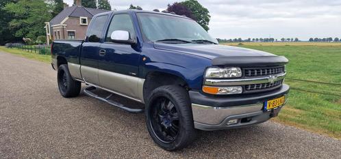 Chevrolet silverado 1999 Blauw, Auto's, Bestelauto's, Bedrijf, Chevrolet, Geïmporteerd, Blauw, Ophalen