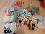 Partij lapjes stofjes + accessoires, Hobby en Vrije tijd, Ophalen of Verzenden, Zo goed als nieuw, Overige typen