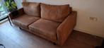 3-zits bank cognac kleur, Huis en Inrichting, Banken | Bankstellen, Ophalen, Gebruikt, Driepersoons, 75 tot 100 cm