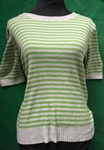 Wit/Groen gestreepte trui - Maat M. Esprit, Maat 38/40 (M), Overige kleuren, Ophalen of Verzenden, Zo goed als nieuw