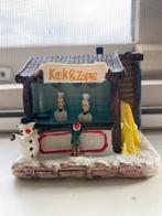 Huisje voor in kerstdorp met verlichting, Ophalen of Verzenden, Zo goed als nieuw