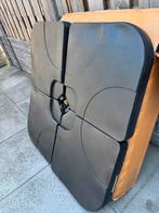 Parasolvoet Vulbaar 4-delig Zwart, Ophalen of Verzenden, Zo goed als nieuw, Minder dan 1 meter, Parasolvoet