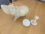 Nijlpaard Marmer., Ophalen, Zo goed als nieuw