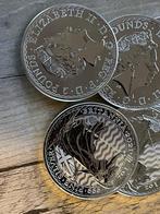 Britannia 1 oz 2021 - 999 zilveren munt, Ophalen, Zilver
