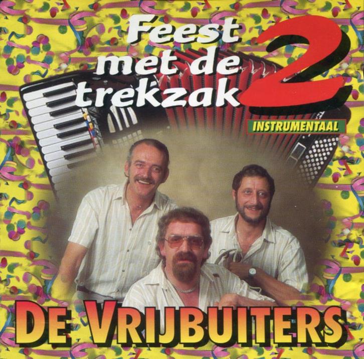 CD De Vrijbuiters ‎- Feest Met de Trekzak 2 DR9488, Cd's en Dvd's, Cd's | Nederlandstalig, Gebruikt, Levenslied of Smartlap, Ophalen of Verzenden