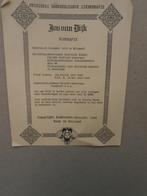 Den Haag, Metaalgravure van de Visbanken Aldaar, Antiek en Kunst, Ophalen