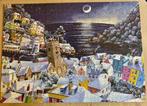 Gibsons Christmas Moon John Gillo 1000 stukjes kerstpuzzel, Ophalen of Verzenden, 500 t/m 1500 stukjes, Zo goed als nieuw