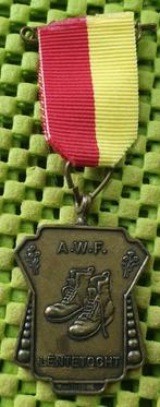 Medaille - Lentetocht  Apeldoorn Wandel Federatie. - A.W.F., Postzegels en Munten, Penningen en Medailles, Ophalen of Verzenden