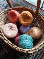 Handgeverfde wol. 1000 gram!, Ophalen of Verzenden, Zo goed als nieuw, Breien of Haken, Wol of Garen