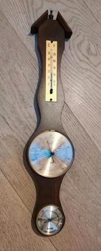 Vintage Houten Weerstation, Ophalen, Gebruikt, Weerstation