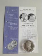 1 GULDEN 1842 ZILVER, Herslag, Verzenden, Overige typen