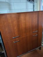 Mooie kast met legplanken 115x137x50cm, Ophalen, 100 tot 150 cm, Met deur(en), Zo goed als nieuw