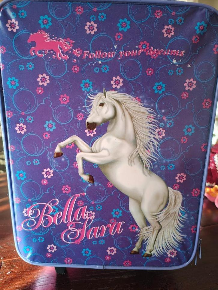 BELLA SARA Reiskoffertje, Sieraden, Tassen en Uiterlijk, Koffers, Gebruikt, Hard kunststof, Minder dan 50 cm, Minder dan 35 cm