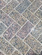 Aangeboden mooie partij gekleurde betonklinkers!!, Ophalen of Verzenden, Zo goed als nieuw, Beton, Klinkers