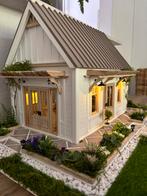 Handgemaakte diorama / poppenhuis / modelbouw, Ophalen, Zo goed als nieuw, 1:50 of kleiner