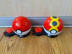 2x Pokebal van Pokemon met Bulbasaur, Hobby en Vrije tijd, Ophalen of Verzenden, Zo goed als nieuw
